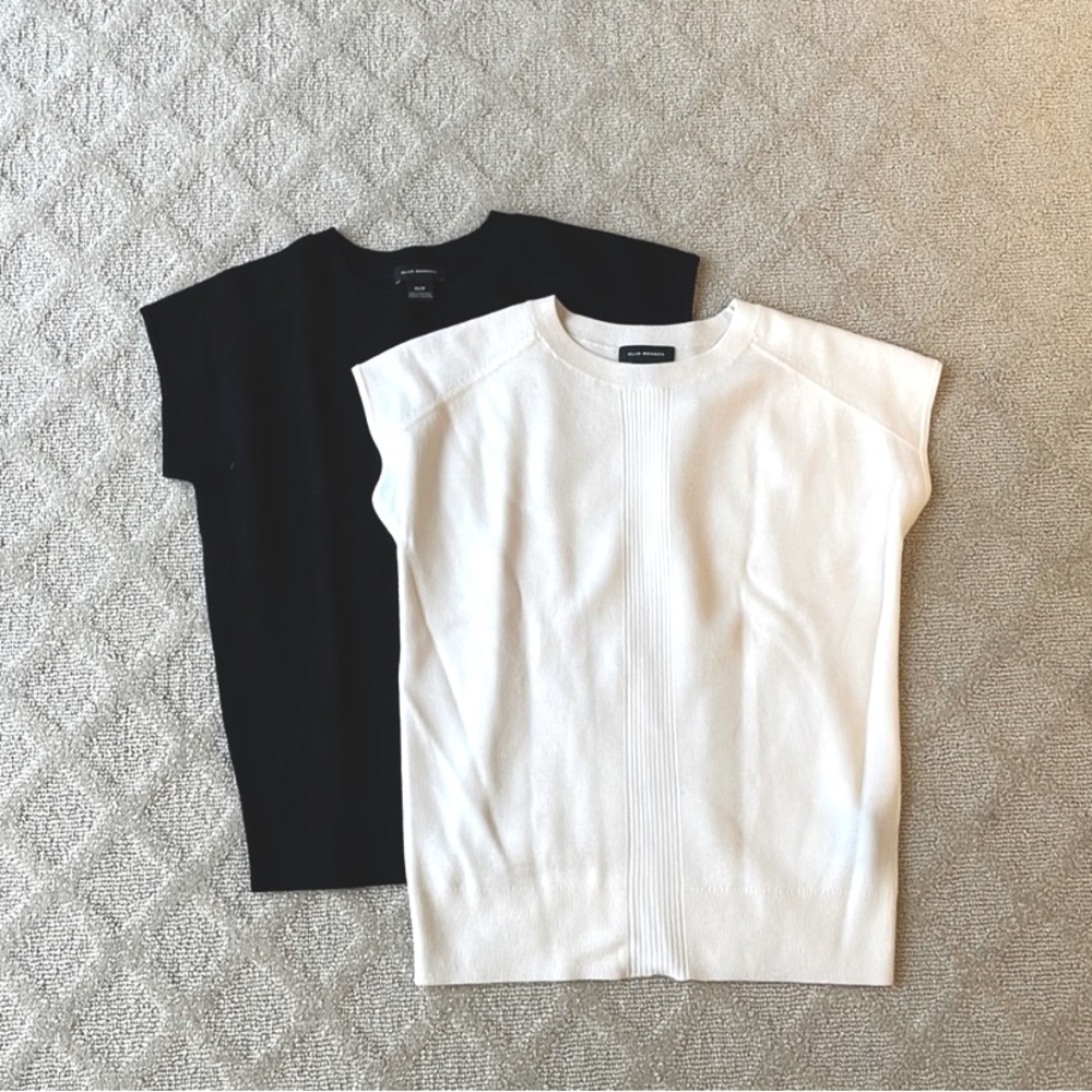 Club Monaco Doublefaced Wool Sweaters (2pcs) - NEW